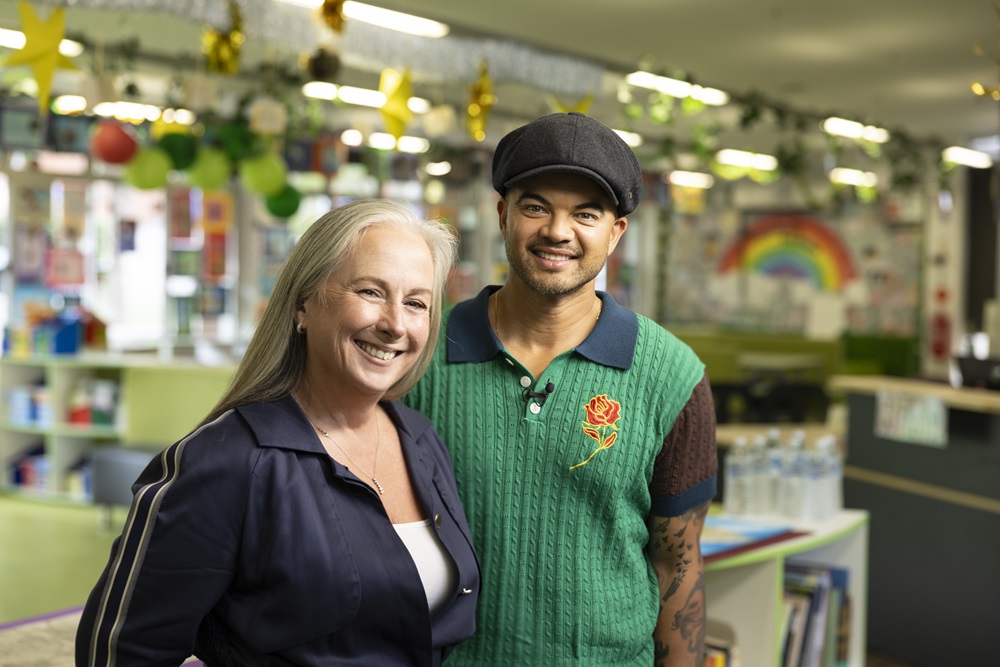 Ampol EGM Meaghan Davis and Guy Sebastian
