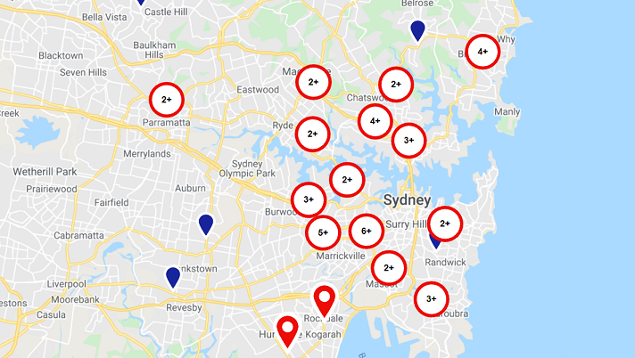 AmpolCard Merchant Locations